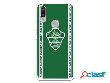 Funda Para Bq Aquaris X2 Del Elche Cf Escudo Fondo Verde