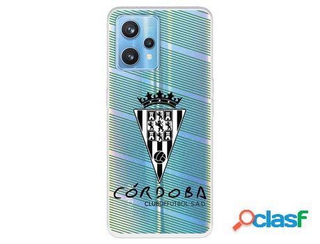 Funda Para Realme 9 Pro+ Del Córdoba Cf Escudo Blanco Y