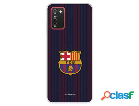 Funda Para Samsung Galaxy A03S Del Barcelona Rayas Blaugrana