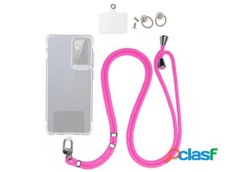 Funda Para Teléfono Móvil Cordón Cts SKYHE Rosa Checa
