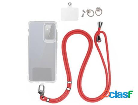 Funda Para Teléfono Móvil Lanyard Cts SKYHE Red