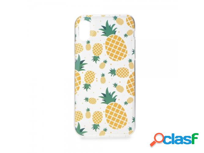 Funda iPhone X, XS Piña Multicolor