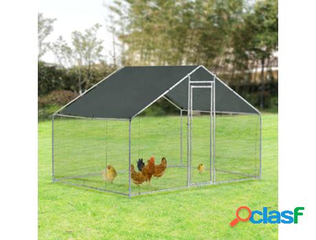 Gallinero para Gallinas PRO.TEC (3 x 2 x 2 m - Ao -