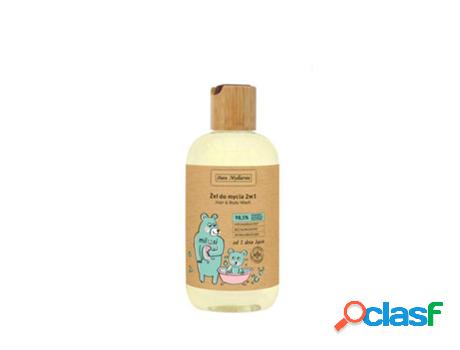 Gel para El Cabello y El Cuerpo Milusi 2 En 1 para Niños