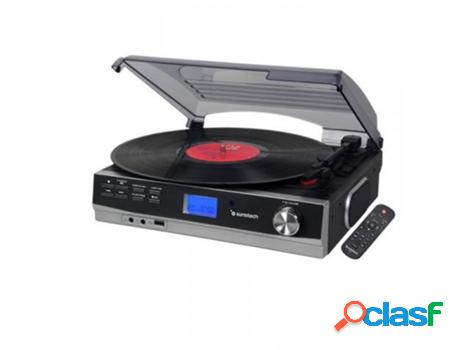 Giradiscos SUNSTECH PXR23 Negro