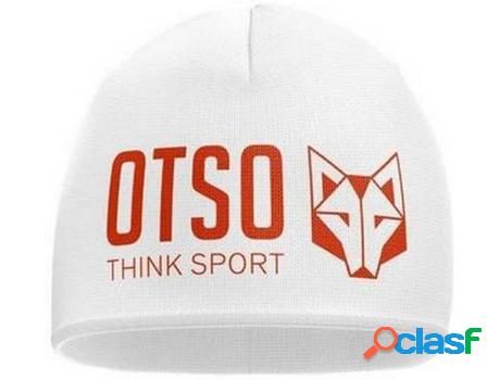Gorro OTSO White Fluo Orange Blanco