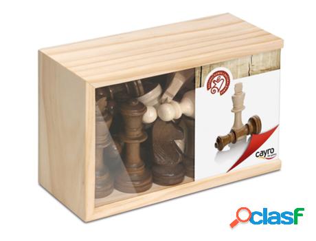 Jogo de Mesa CAYRO Set Of Chess Pieces - King 8,89 Cm Of