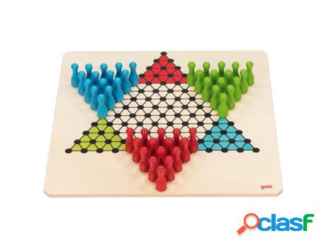 Jogo de Mesa GOKI Chinese Checkers Board Game (4 Anos)