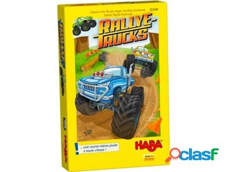 Jogo de Mesa HABA Rally Trucks (4 Anos)
