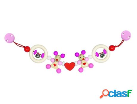 Juego Didáctico HEIMESS (Madera - Rosa - 40 cm)