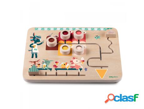 Juego Didáctico LILLIPUTIENS (Madera - Beige - 29 x 23 x