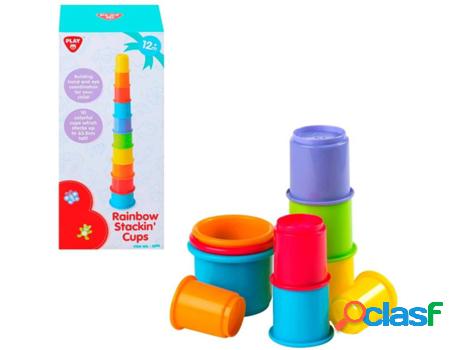 Juego Didáctico PLAYGO Set cubos apilables - 10 piezas