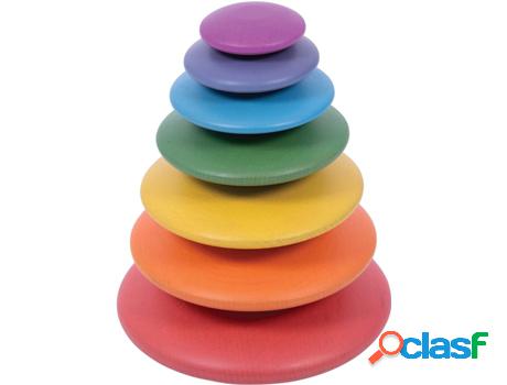 Juego Didáctico TICKIT (Madera - Azul - 23 x 16 x 10 cm)