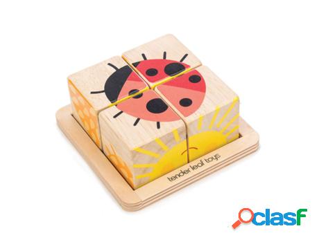 Juego Educativo TENDER LEAF TOYS (Madera - Beige - 10,2 x