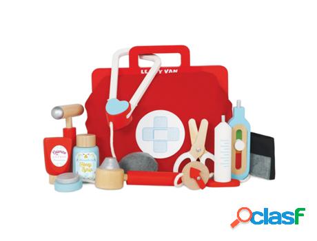 Juego Tradicional LE TOY VAN (Madera - Rojo - 22.6 x 14.5 x