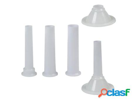 Juego embudos plastico para maquina picar carne n 10/12 (4