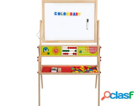 Juguete COLORBABY Cuadro de Madera (Edad Mínima: 4 Años -