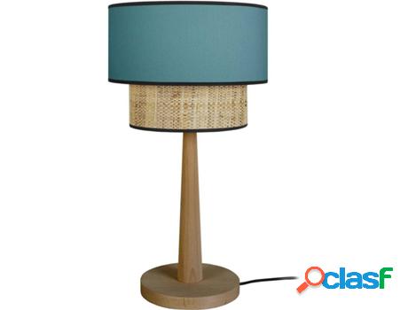 Lámpara de Mesa TOSEL Cochin (Azul - E27 - Máx. 40W -