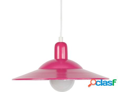 Lámpara de Suspensión TOSEL Lodge (Fucsia - E27 - Máx. 40