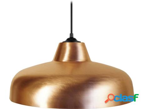 Lámpara de Suspensión TOSEL Trog (Cobre - E27 - Máx. 40 W