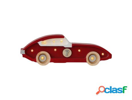 Luz Quitamiedos LITTLE LIGHTS (Madera - Rojo - 25 x 10 x 5,5