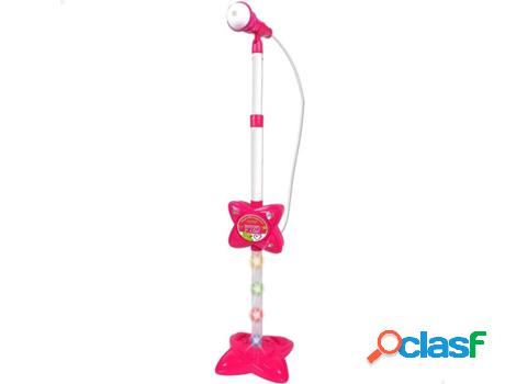 Micrófono BONTEMPI De Escenario Fucsia (Edad Mínima: 3