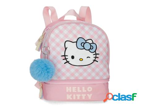 Mochila HELLO KITTY Wink (Poliéster - Rosa - 23 x 28 x 13