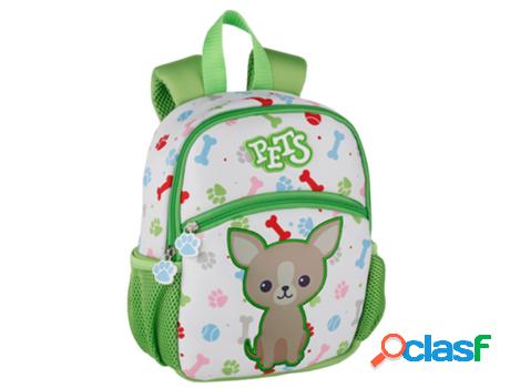 Mochila TOYBAGS Pets Chihuahua (Poliéster - Multicolor - 26