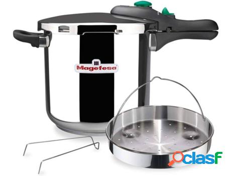Olla a Presión MAGEFESA Dynamic (22 cm - Acero Inoxidable -
