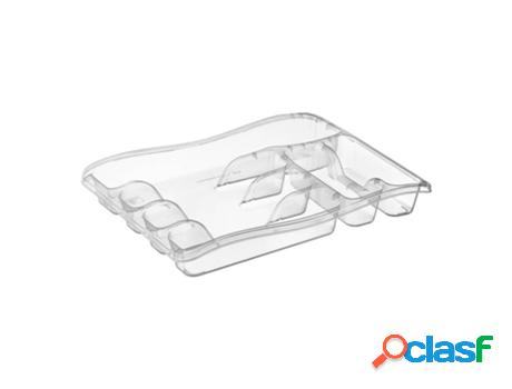 Organizador Para Cubiertos Privilege Transparente Plástico