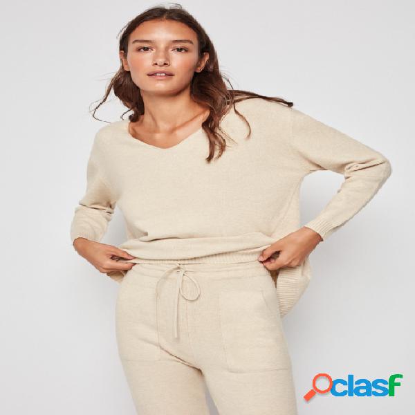 Pantalón punto tricot - Gisela