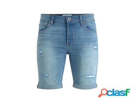 Pantalones Cortos JACK & JONES Hombre (L - Multicolor)