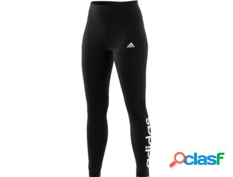 Pantalones para Mujer ADIDAS Malla Lin Negro (Talla: XS)