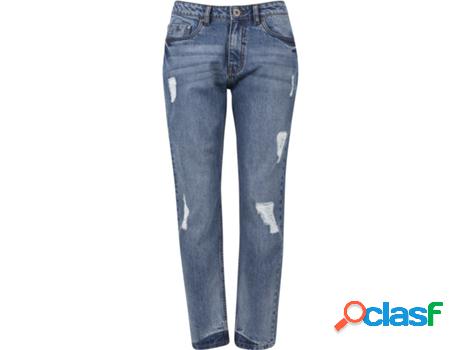 Pantalones para Mujer URBAN CLASSICS Azul (30)