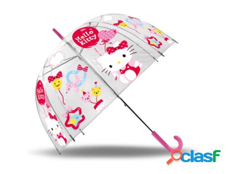 Paragua HELLO KITTY 69799 (transparente)