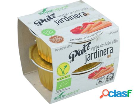 Paté con Tofu Estilo Jardinera SORIA NATURAL (2 Unidades)