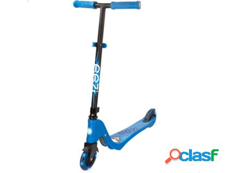 Patinete Eléctrico EEZI (82x33x69 cm - Acero - Azul)