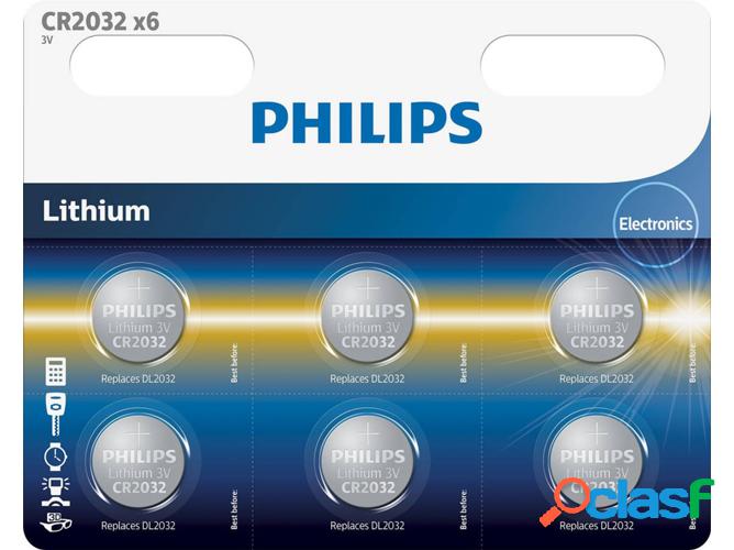 Pila PHILIPS CR2032P6/01B 3 V