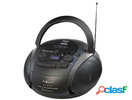 Radio CD NEVIR NVR-482UCM Negro