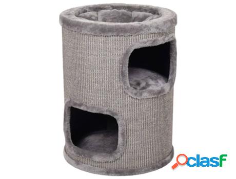 Rascador para Gatos FLAMINGO (Gris - Felpa - 42 x 56 cm)