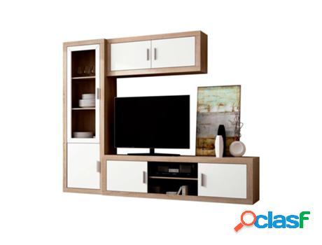 Salón nuka v1, HOMESOUTH, (ancho), cambria - blanco,