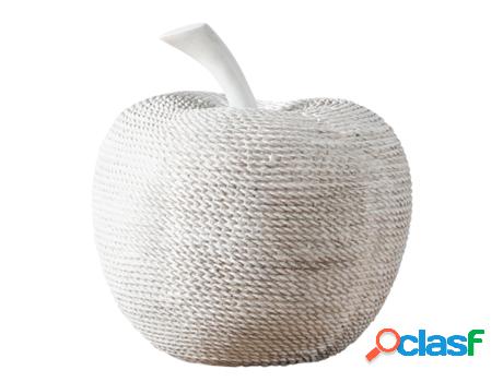 Signes Grimalt - Manzana decorativa Blanco de Resina |
