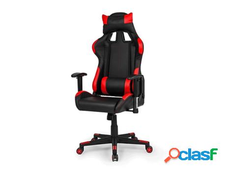 Silla Gaming JSHOME Silverstone (Negro - Piel Sintética -