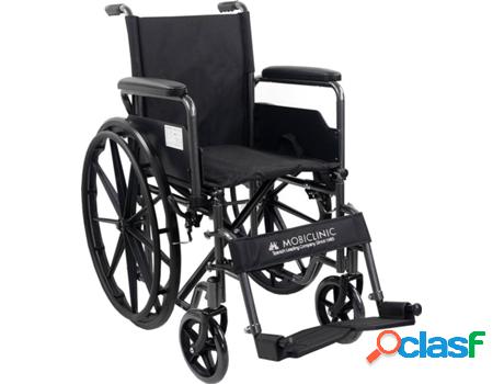 Silla de Ruedas MOBICLINIC Plegable Ruedas Traseras Grandes