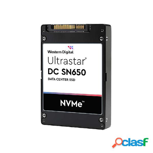 Ssd 15.36tb western digital ultrastar dc sn650 2.5 pcie/nvme