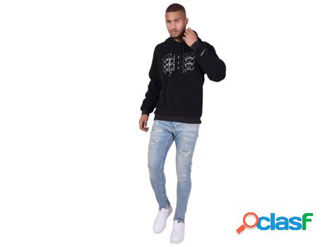 Sudadera PROJECT X PARIS Poliéster Hombre (L - Negro)