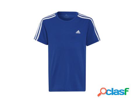 T-Shirt de Criança Adidas Designed 2 Move 3-Stripes (Tam: