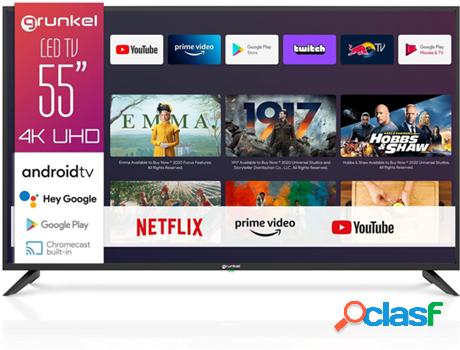 TELEVISOR DE 55" NEGRO ANDROID TV