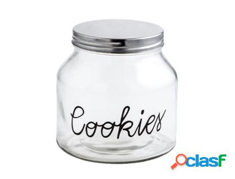 Tarro cookies tapa metal 2 l renova