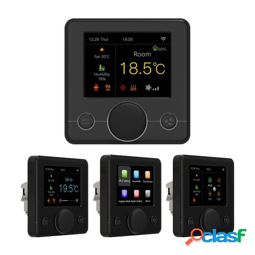 Termostato Modbus 3A Wifi inteligente/485 con pantalla LCD